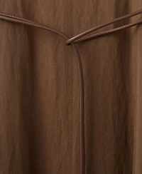Mango Women's Belt Lyocell Dress