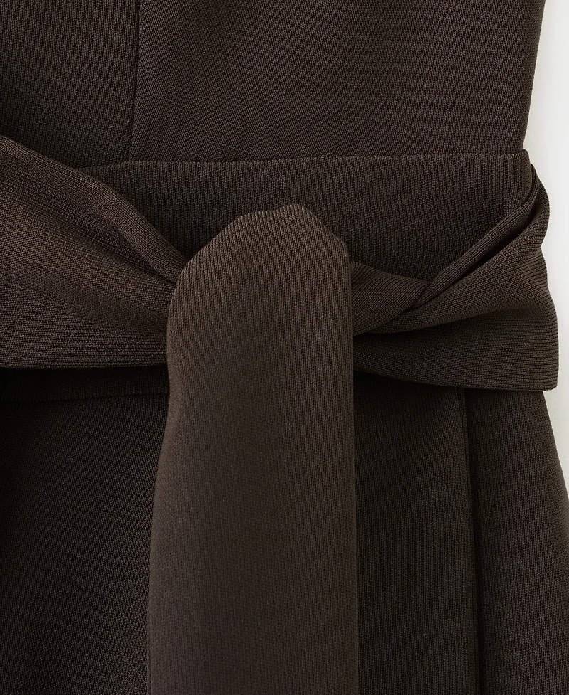 Mango Women's Belt Wrap Jumpsuit