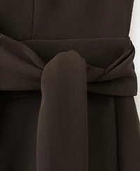Mango Women's Belt Wrap Jumpsuit