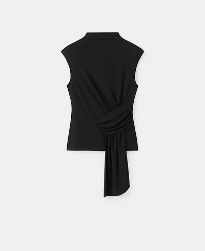 Mango Women's Ruched Detail Top