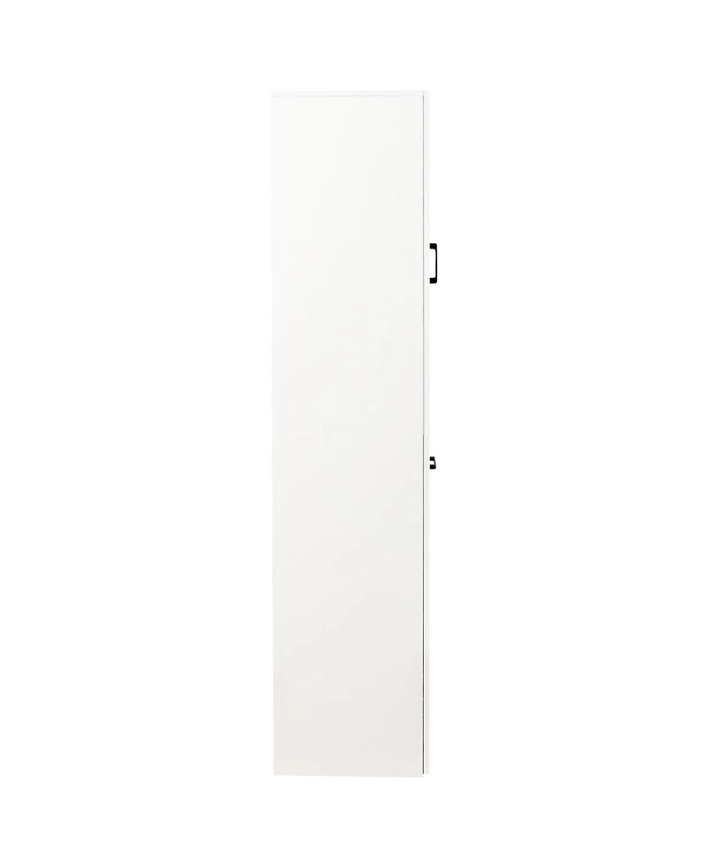 Streamdale Furniture Tall Freestanding Kitchen Pantry Cabinet with 3-Tier Pull-Out Storage Shelf