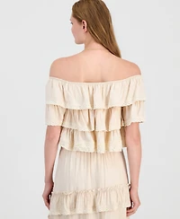 And Now This Women's Ruffled Tiered Top, Macy's Exclusive
