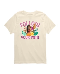 Moana Toddler Boys' 2T-5T Live Action Follow Your Path Short-Sleeve T-Shirt