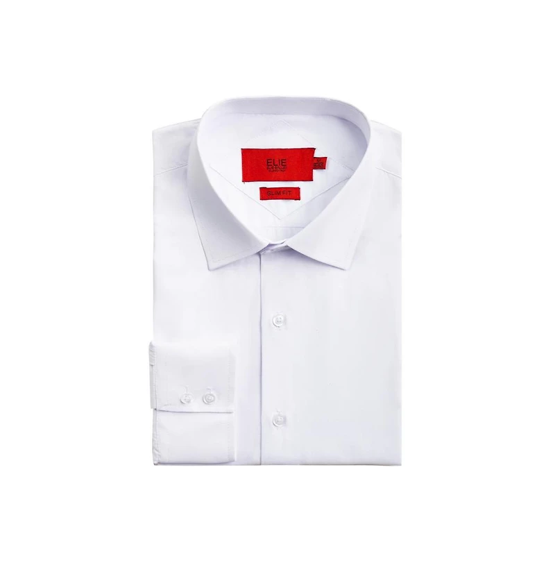 Elie Balleh Men's Slim Fit Solid Button-Down Shirt