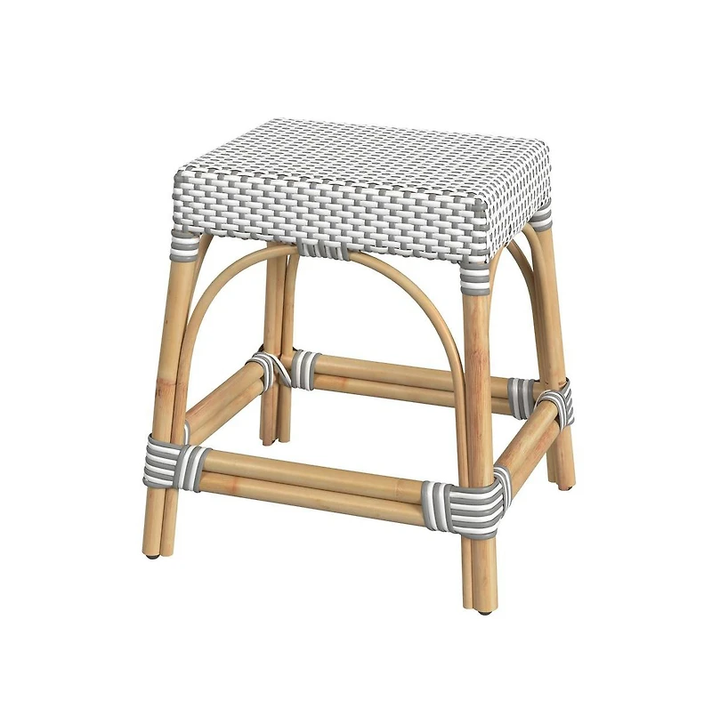 Butler Specialty Robias Rattan Rectangular 18" Dining Stool