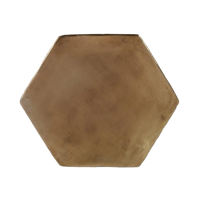 Butler Specialty Renzo 16 in. W Stainless Steel Modern End Table