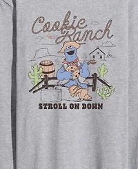 Airwaves Men's Sesame Street Cookie Ranch Long-Sleeve Graphic T-Shirt