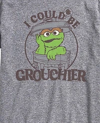 Airwaves Men's Sesame Street Could Be Grouchier Oscar Short-Sleeve Graphic T-Shirt