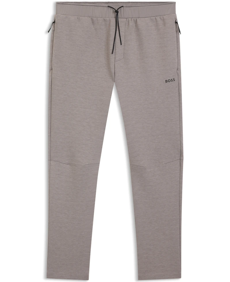 Boss by Hugo Men's Reflective Detail Regular-Fit Tracksuit Bottom Pants