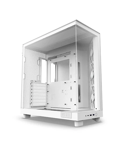 Nzxt H6 Flow Compact Dual-Chamber Atx Mid-Tower Airflow Computer Case