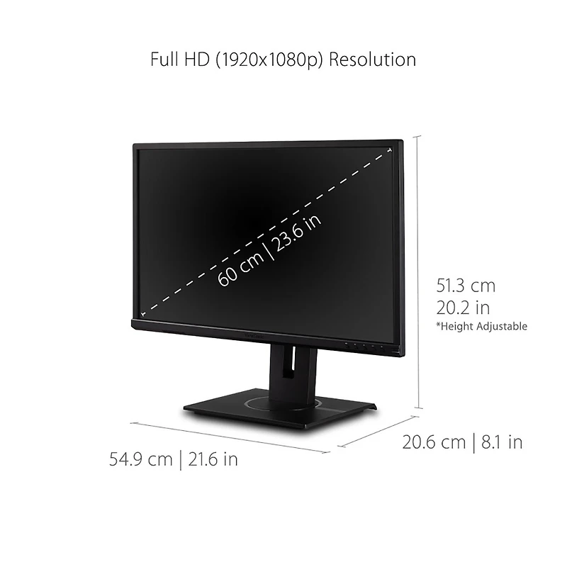 ViewSonic VG2440 24" 16:9 Full Hd Va Led Monitor