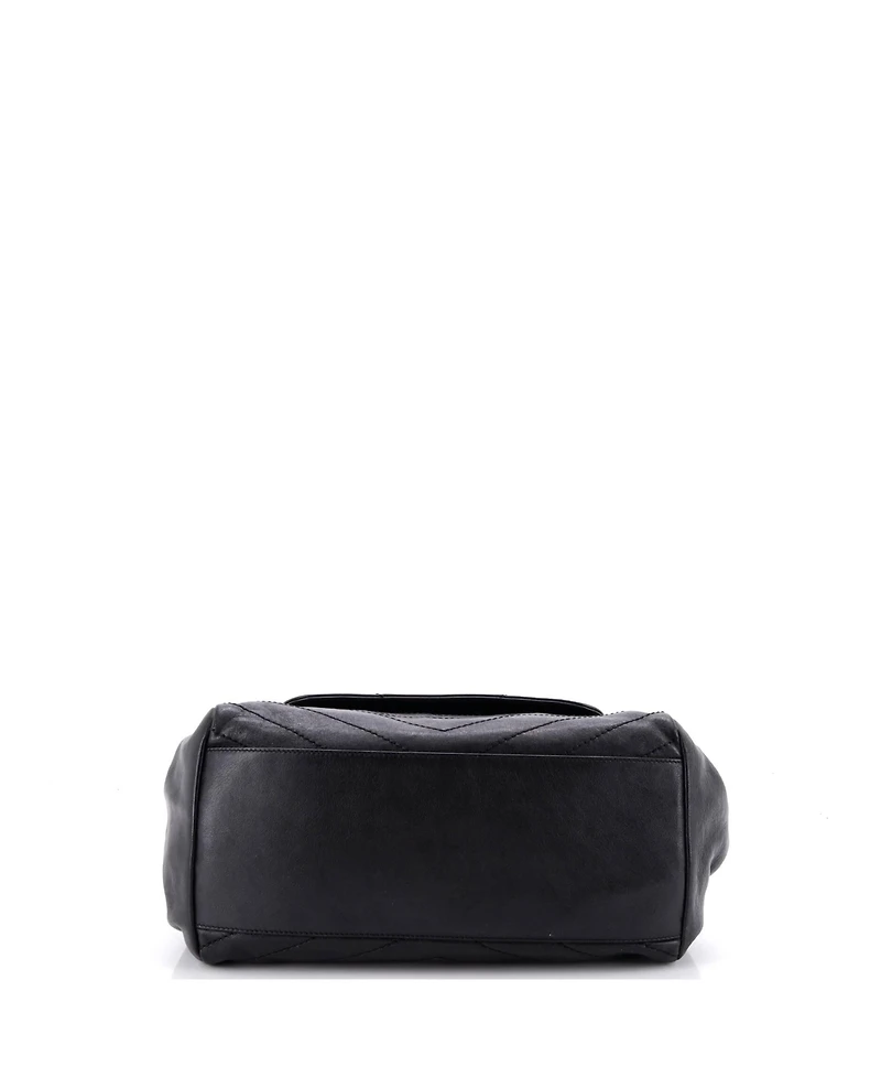 Pre-Owned Saint Laurent Medium Nolita Satchel Matelasse Chevron Leather