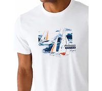 Nautica Men's Sailboat Graphic T-Shirt