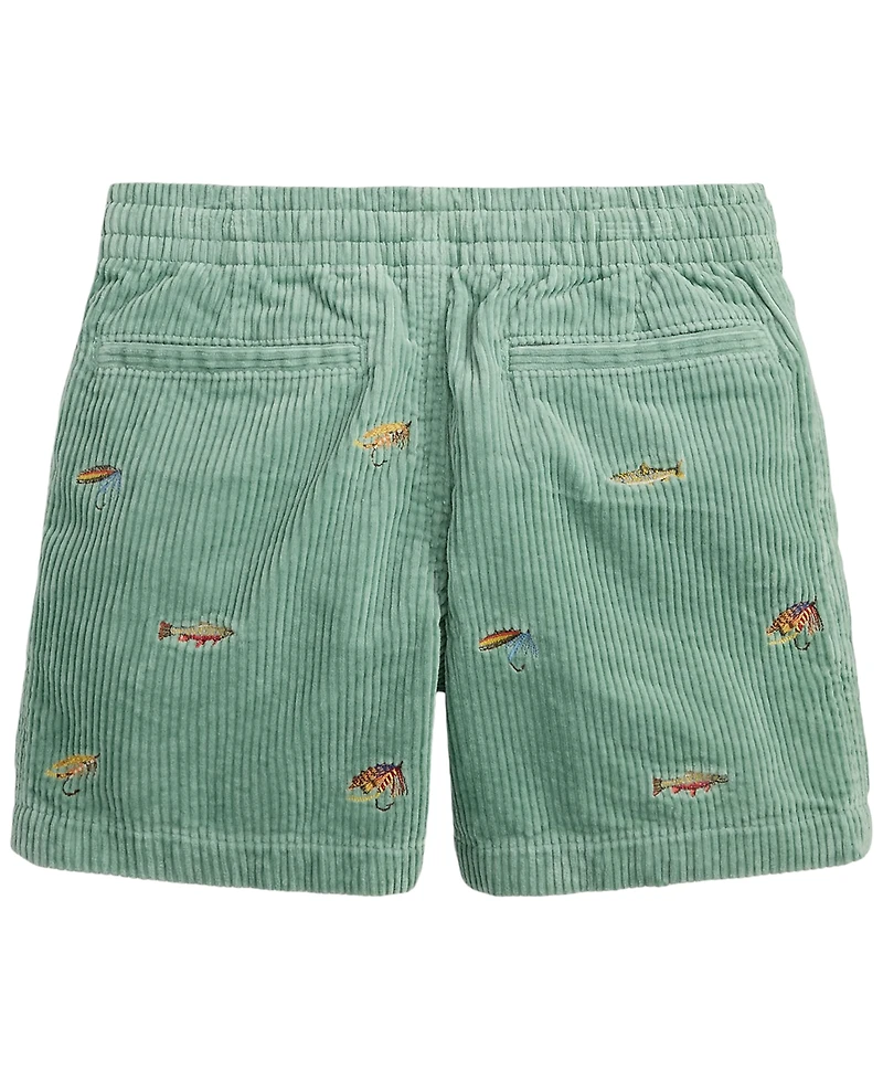 Polo Ralph Lauren Boys' 2-7 Prepster Embroidered Corduroy Shorts