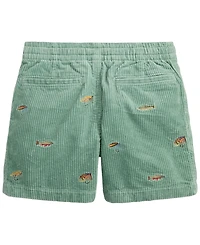 Polo Ralph Lauren Boys' 2-7 Prepster Embroidered Corduroy Shorts