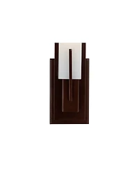 Possini Euro Design Midtown Modern Wall Light Sconces Set of 2 Hardwire 4 1/2" Fixture Glass Shade for Bedroom Bathroom Vanity Reading