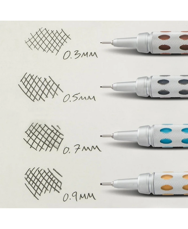 Pentel GraphGear 1000 Mechanical Pencil Collectors Set
