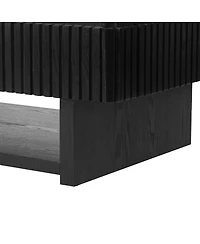 Streamdale Furniture 46.5" Lift Top Coffee Table with Drawer, Hidden Storage and Marble-Pattern Top