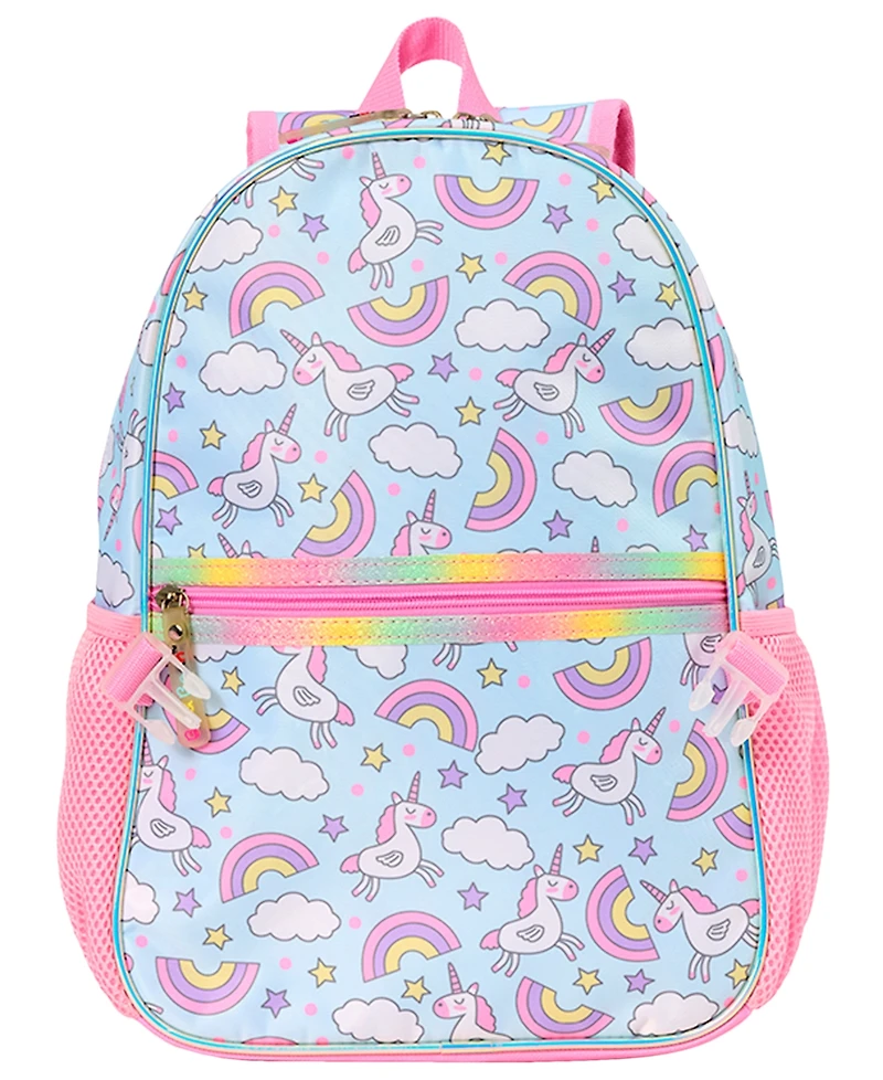 InMocean Toddler Boys' and Girls' Rainbow Bow Preschool Backpack and Lunch Bag, 2-Piece Set