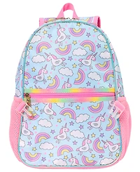 InMocean Toddler Boys' and Girls' Rainbow Bow Preschool Backpack and Lunch Bag, 2-Piece Set