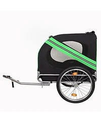 Streamdale Furniture Large Folding Pet Bike Trailer Capacity All-Terrain Carrier