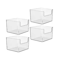 iDesign Large Cube Storage Bin for Pantry or Cabinet