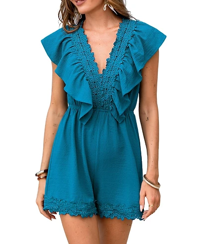 Cupshe Women's Brunch Plans Romper