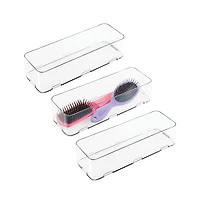 iDesign Interlocking Plastic Drawer Organizer