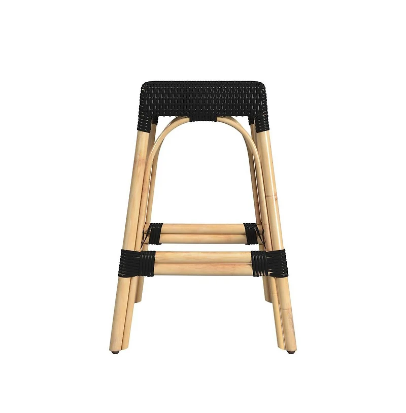 Butler Specialty Robias Rectangular Rattan Counter Stool
