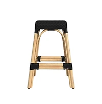 Butler Specialty Robias Rectangular Rattan Counter Stool