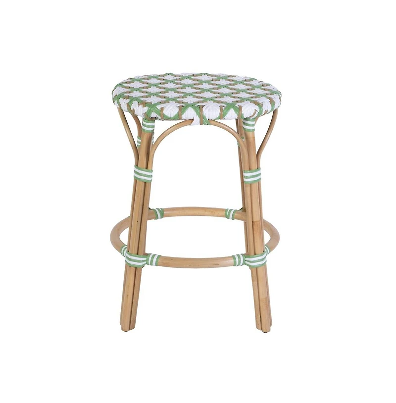 Butler Specialty Ballito Seat Height Oval Rattan Counter Stool