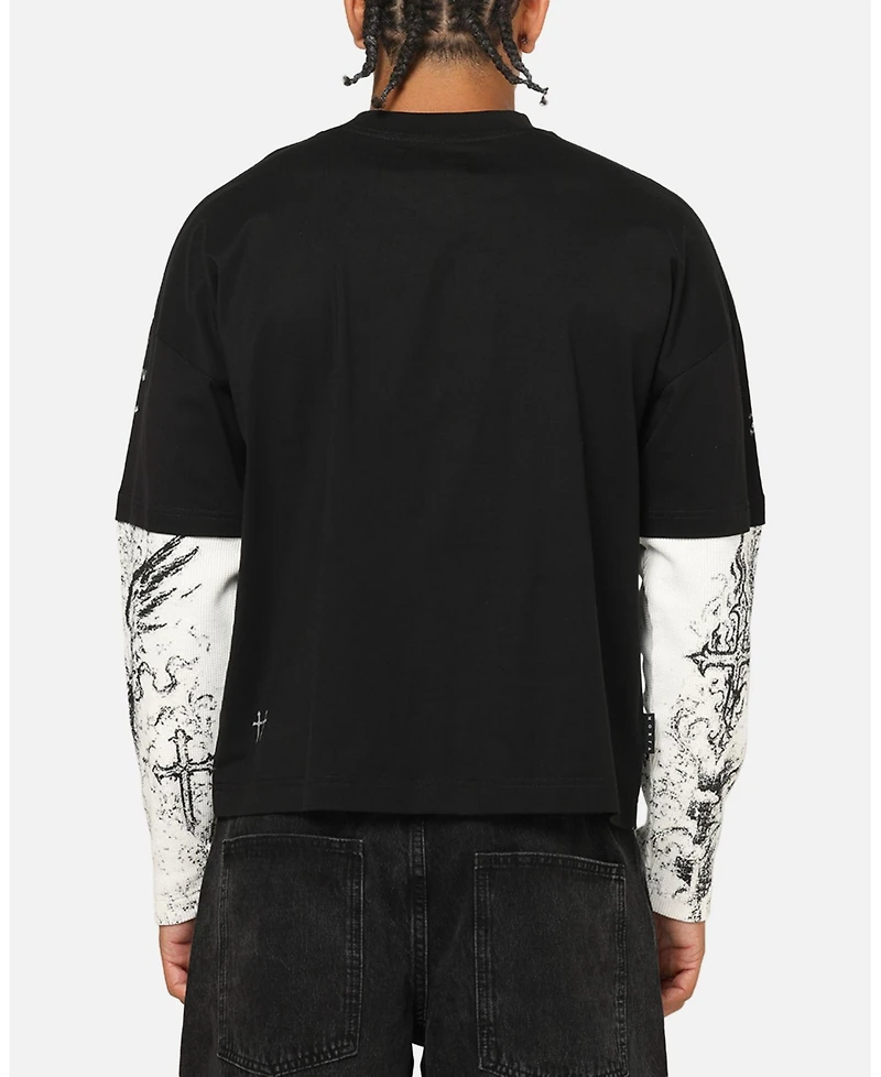 Saint Morta Men's Crossbearer Layer Long Sleeve T-Shirt
