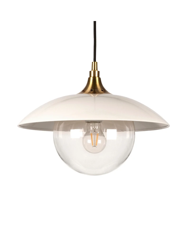 Hudson & Canal Alvia 14.5" Wide Metal Pendant