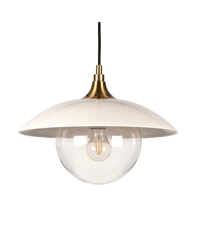 Hudson & Canal Alvia 14.5" Wide Metal Pendant