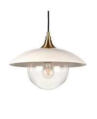 Hudson & Canal Alvia 14.5" Wide Metal Pendant