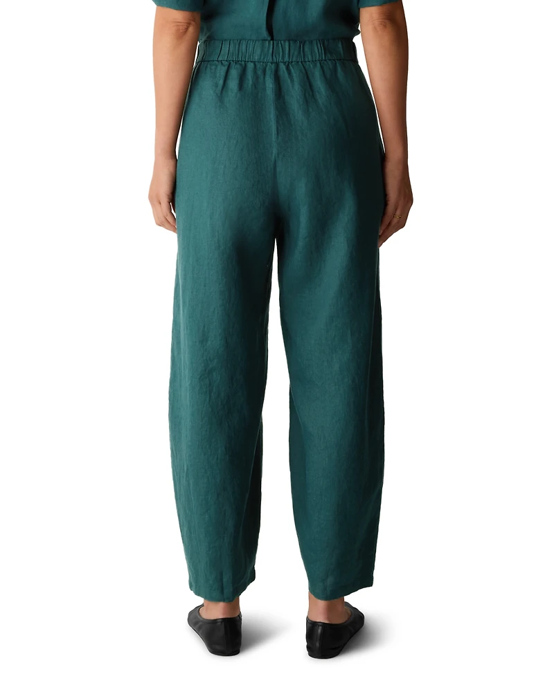 Eileen Fisher Women's Relaxed Fit Ankle Pants