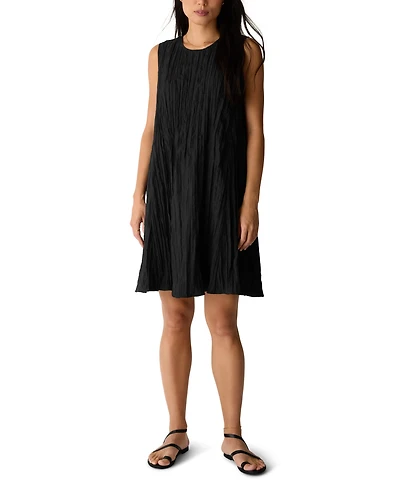 Eileen Fisher Women's Round Neck A-line Dress