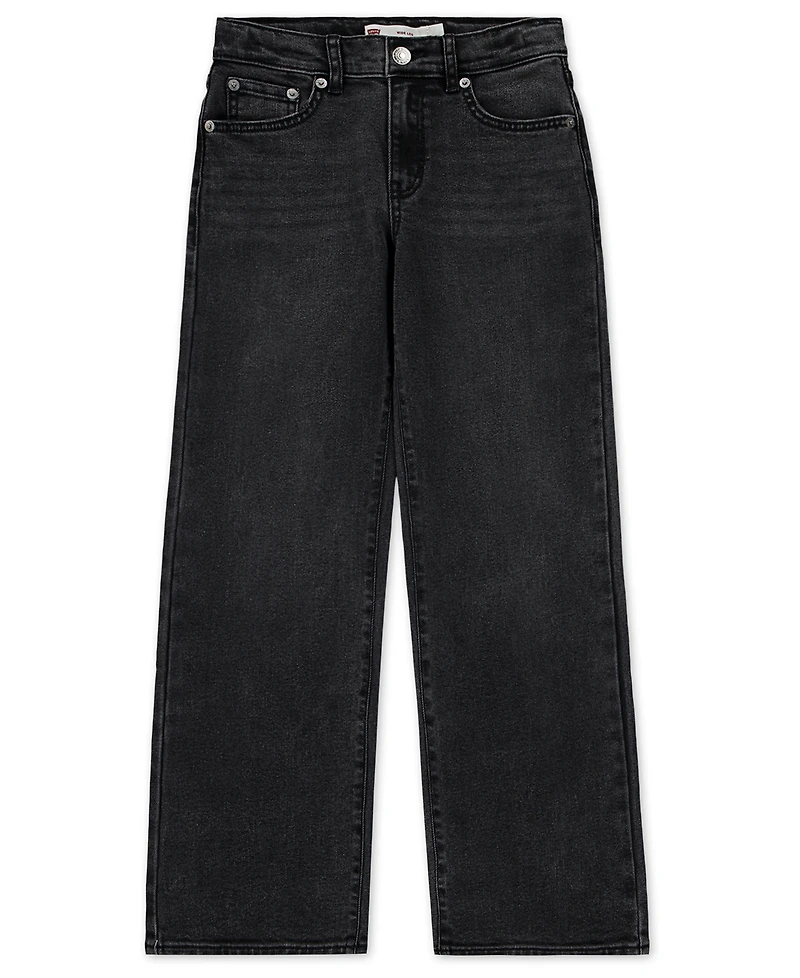 Levi's Big Girls Vintage-Like Mid Rise Wide Leg Jeans