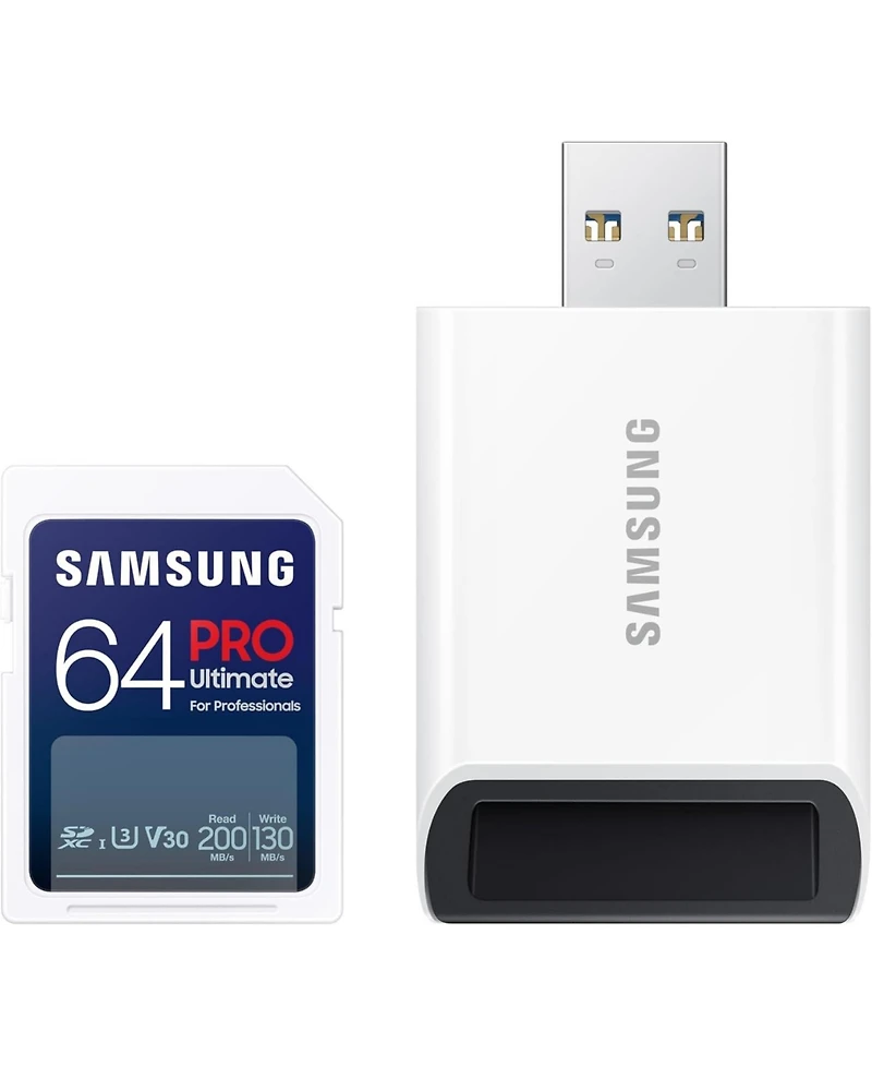 Samsung Pro Ultimate Full Memory Card/Usb 3.0 Reader