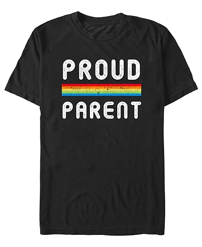 Design By Humans Men's Proud Parent Short-Sleeve T-Shirt