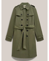 Hobbs London Womens Skylar Belted Trench Coat