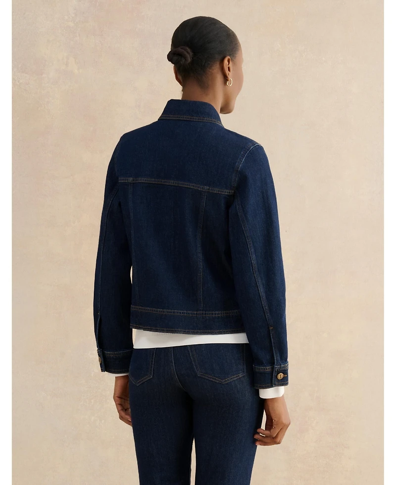 Hobbs London Women's Vivienne Denim Jacket
