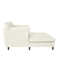Streamdale Furniture Modern Chaise Lounge Sofa Bed with Pillows