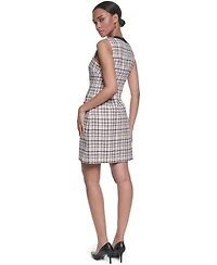 Karl Lagerfeld Paris Women's Sleeveless Shift Dress