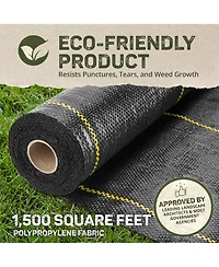 DeWitt Company P6 Pro 5 5oz 6' x 250' Commercial Landscape Weed Barrier Ground Fabric