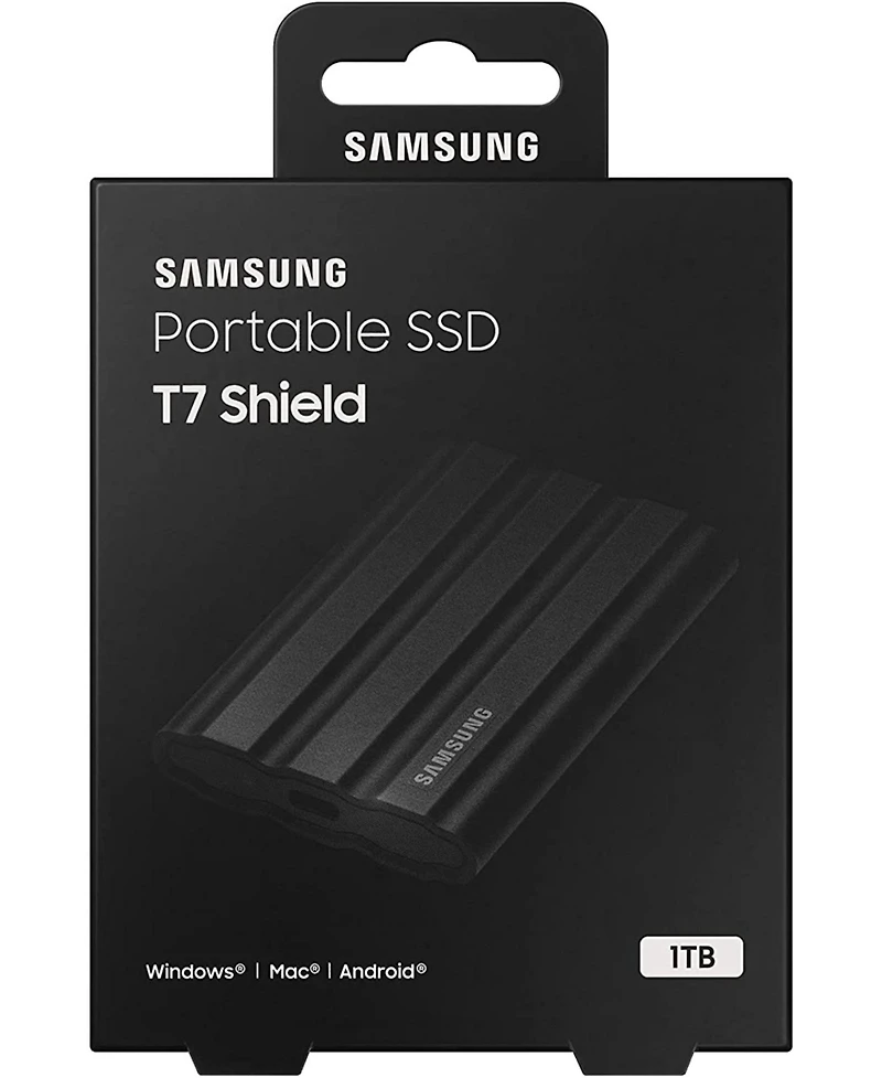 Samsung Ssd Mu-PE2T0S Am Portable Pssd T7 Shield 2TB USB3.2 Gen2 10Gbps