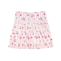 Sweet Wink Little Girls Cherry Bow Athletic Skort
