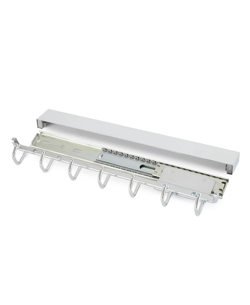 Rev-a-Shelf Sidelines 14" Deluxe Belt Rack Organizer, Chrome, Cbrsl-14-cr-1