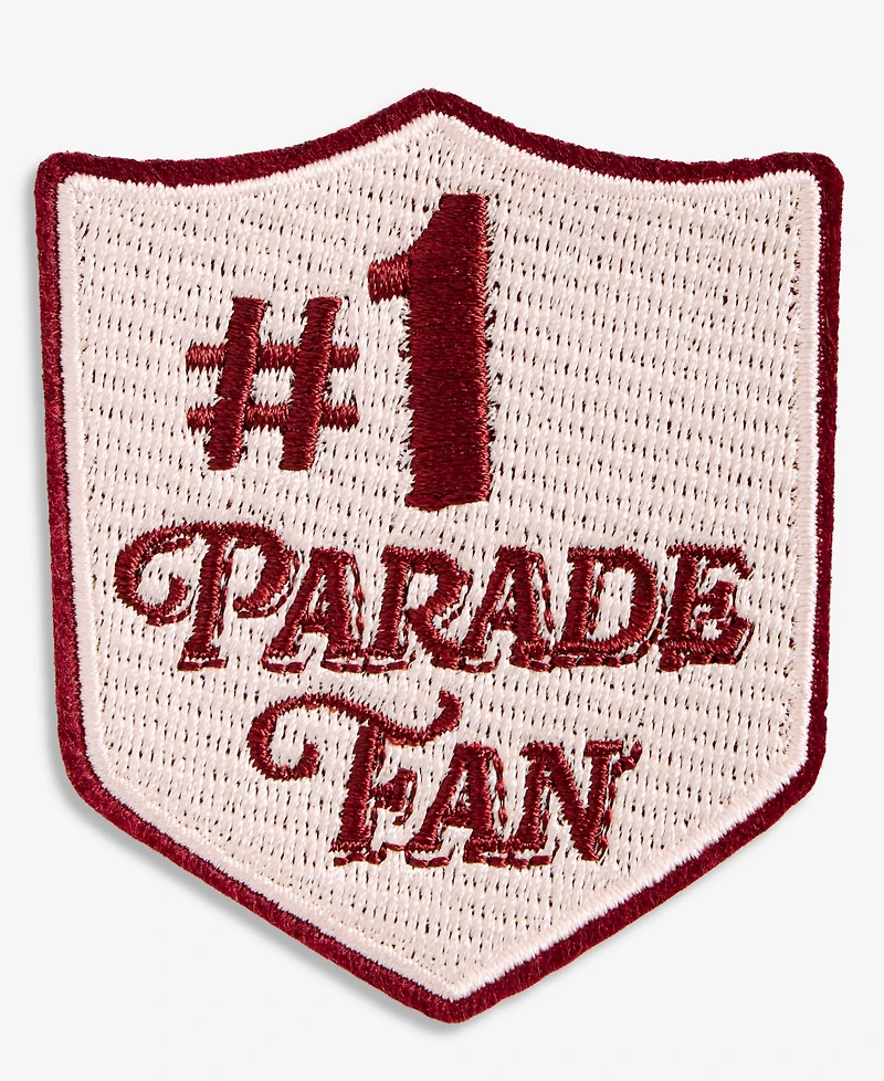 Macy's 100th Thanksgiving Day Parade 2026 Parade Fan Iron-On Patch, Macy's Exclusive