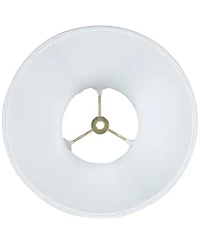 Springcrest Imperial Shade Set of 2 Round Bell Lamp Shades High Spider with Replacement Harp and Finial Fitting
